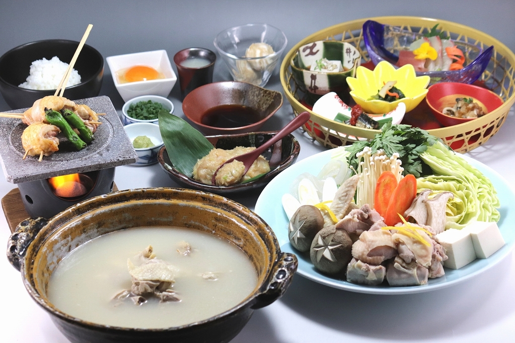 【リフト券付】「上州地鶏の博多水炊き和膳」1泊2食